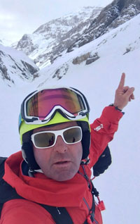 Fabrice Bernier cours de ski Arc 2000