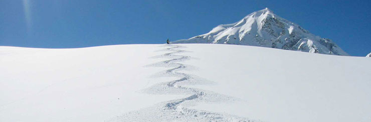 Sortie hors piste Arc 2000