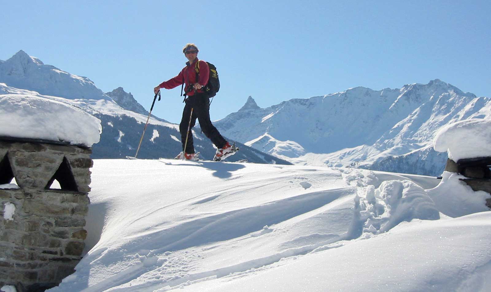 Sortie raquettes sur le Versant du Soleil