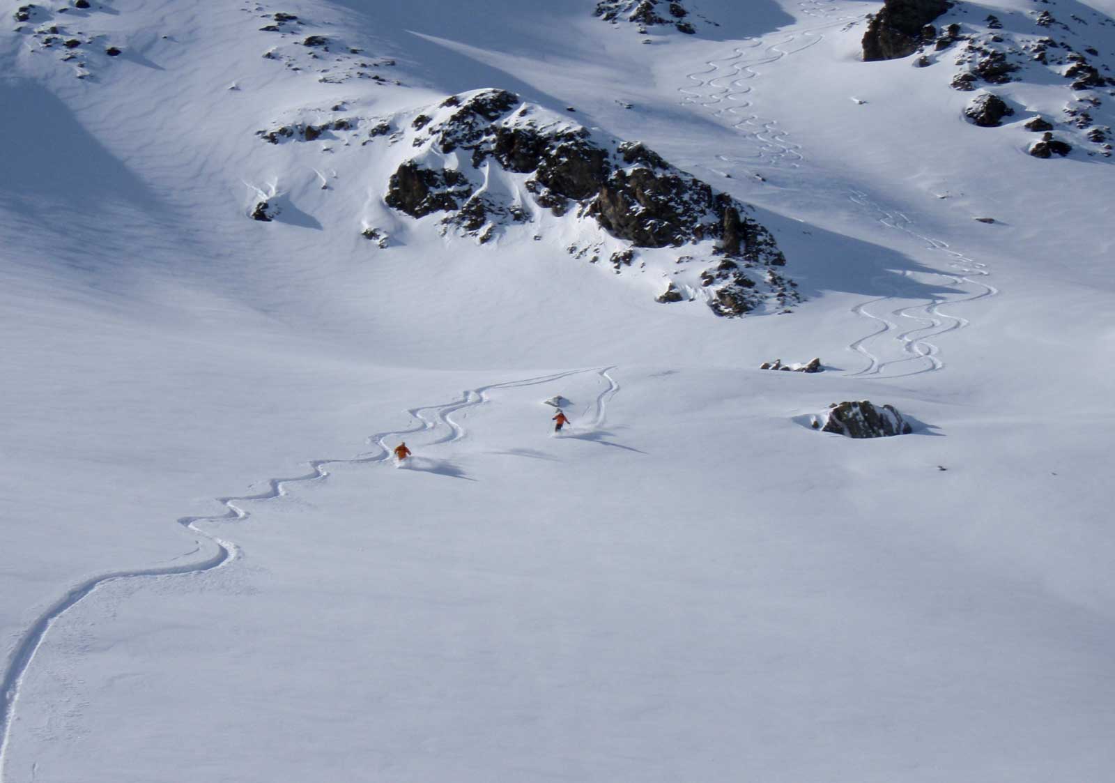 Le ski interstation ou safari ski avec Fabrice