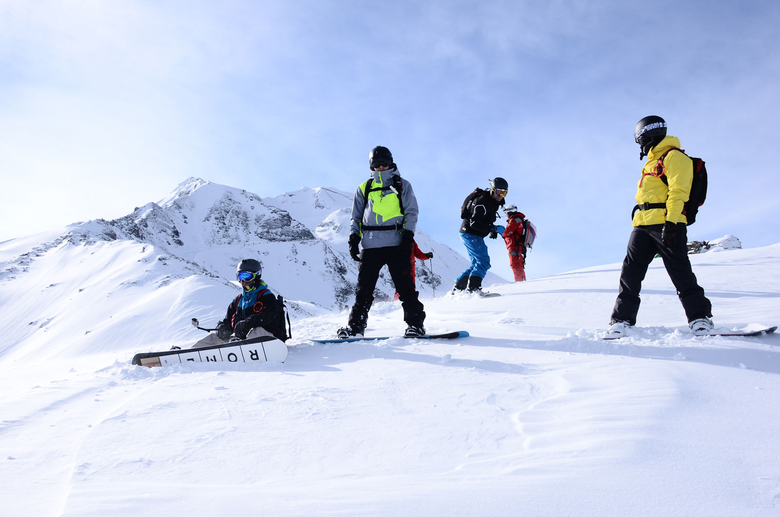 La neige est parfaite, Fabrice donne le feu vert