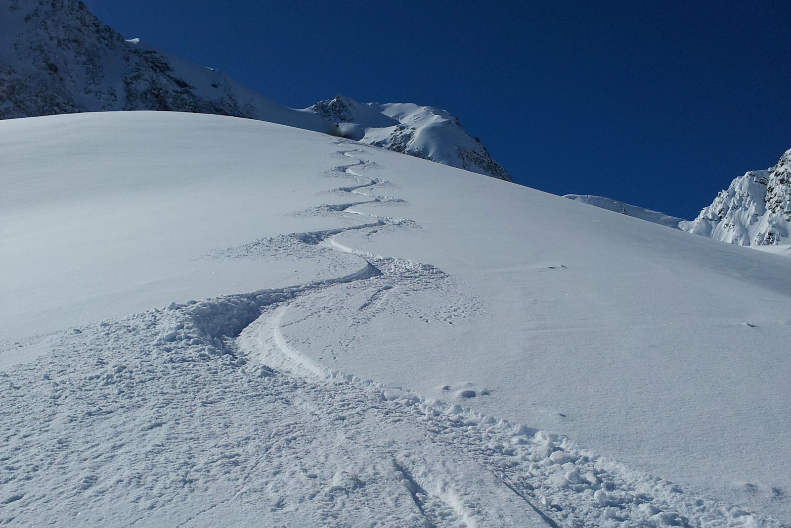 Venez faitre votre trace avec Fabrice Bernier moniteur de ski aux Arcs