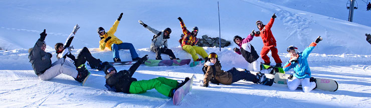 Cours de snowboard Arc 2000
